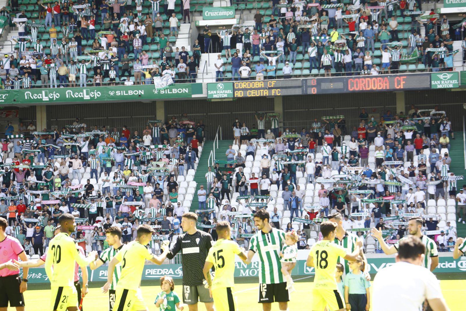 La victoria del Córdoba CF ante el Ceuta, en imágenes