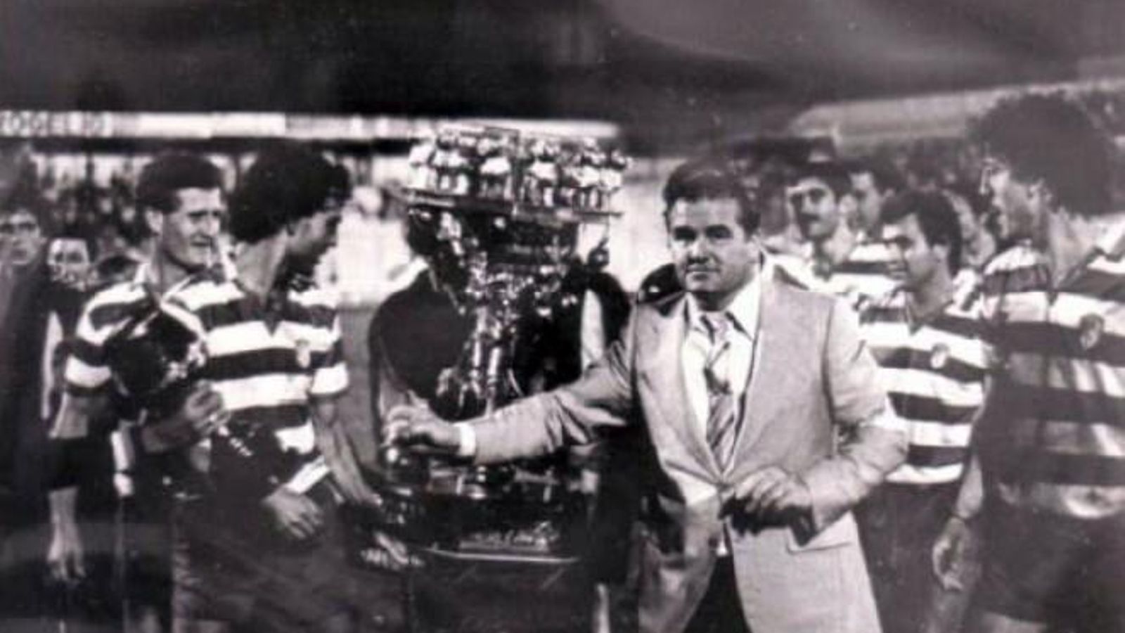 Pepe Aragón en su etapa de presidente del Granada CF