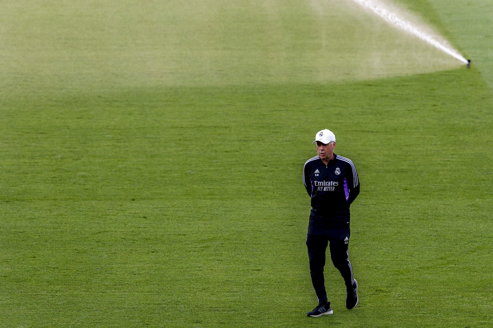 Las fotos de Real Madrid y Osasuna para la final de la Copa en Sevilla