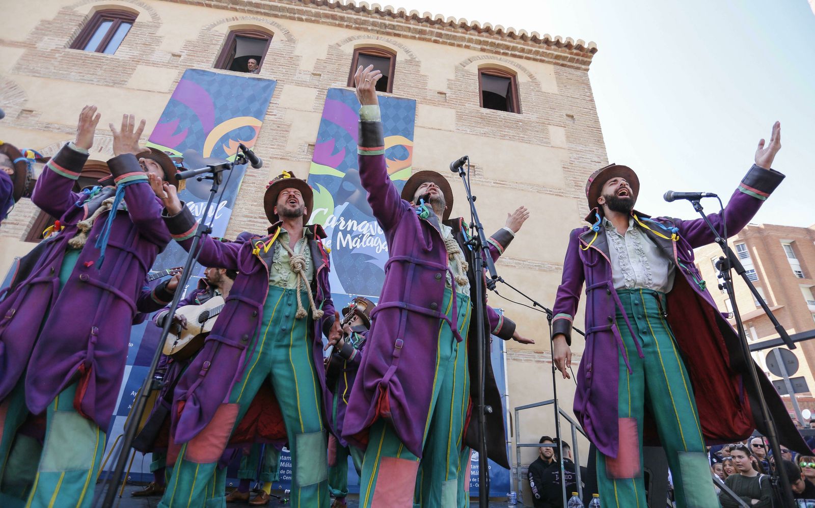 La celebración del Festival de la Alegría en el Carnaval de Málaga