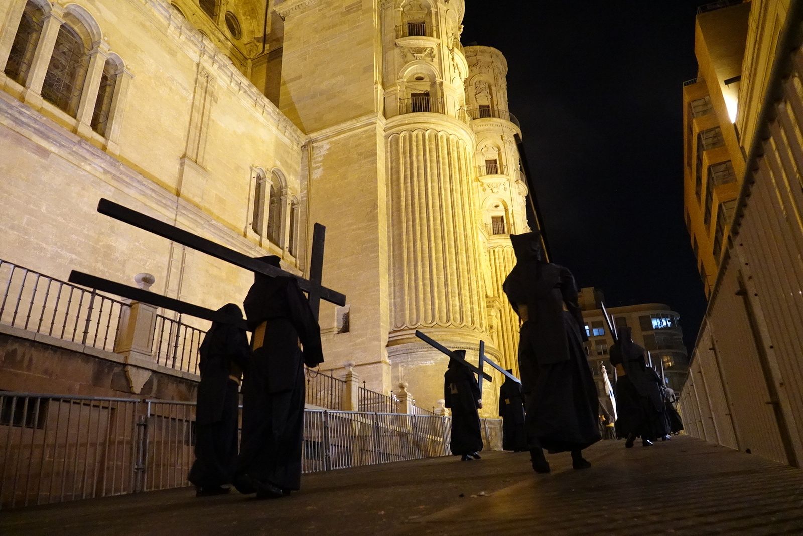 Las fotos de Dolores de San Juan, en el Viernes Santo de Málaga