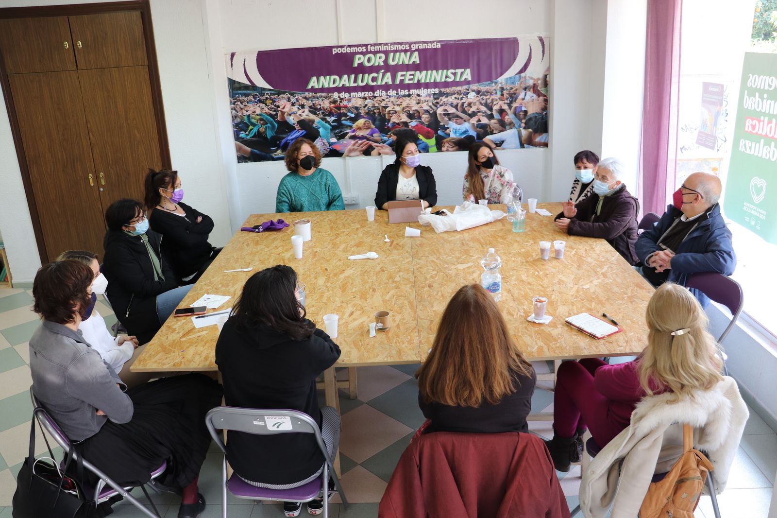 Podemos Granada pide una salida igualitaria de la crisis a las puertas del 8-M