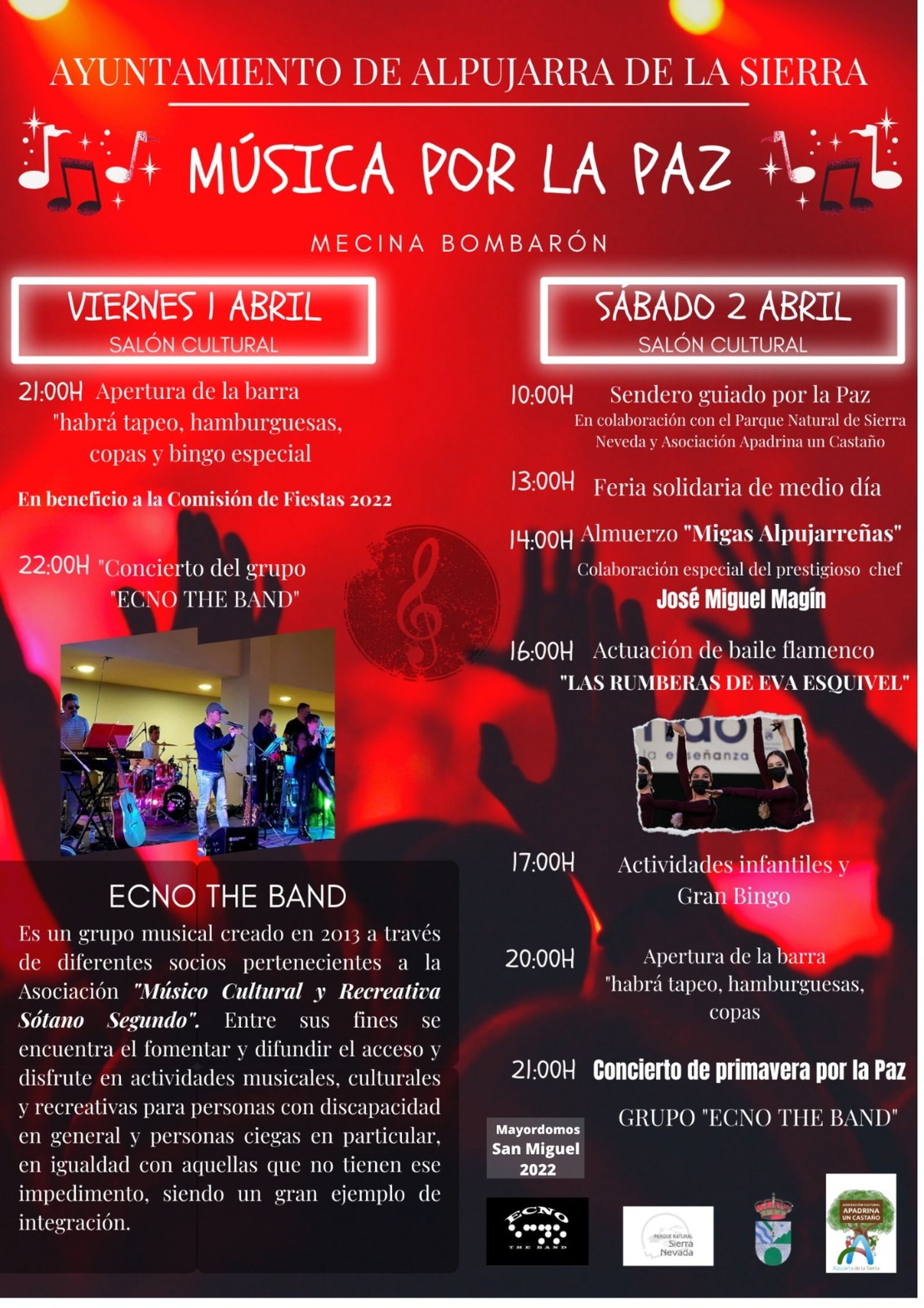 Cartel de la feria solidaria