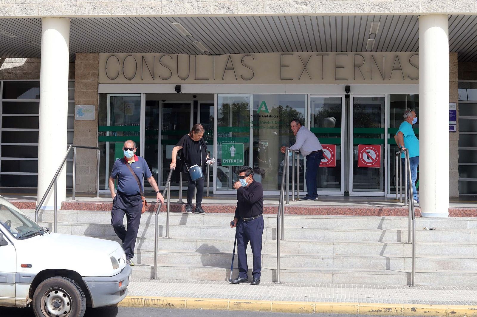 Consultas Externas del hospital Juan Ramón Jiménez esta semana.