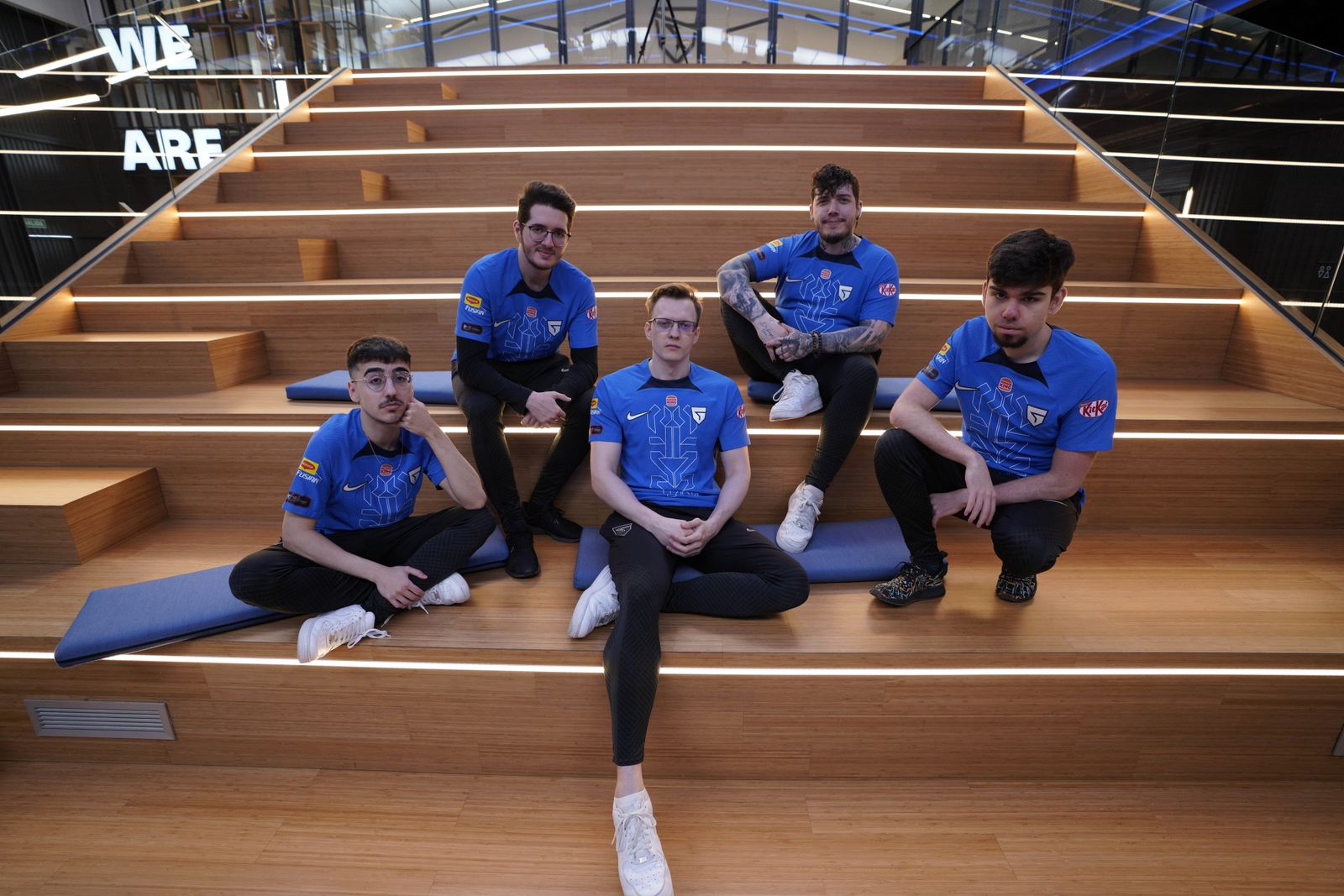 El equipo de Giants.