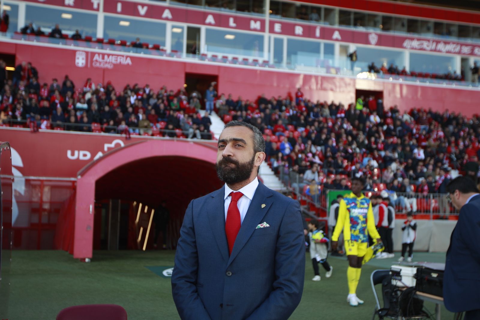 Imágenes de la derrota de la U.D. Almería ante el Villarreal por 0 a 2