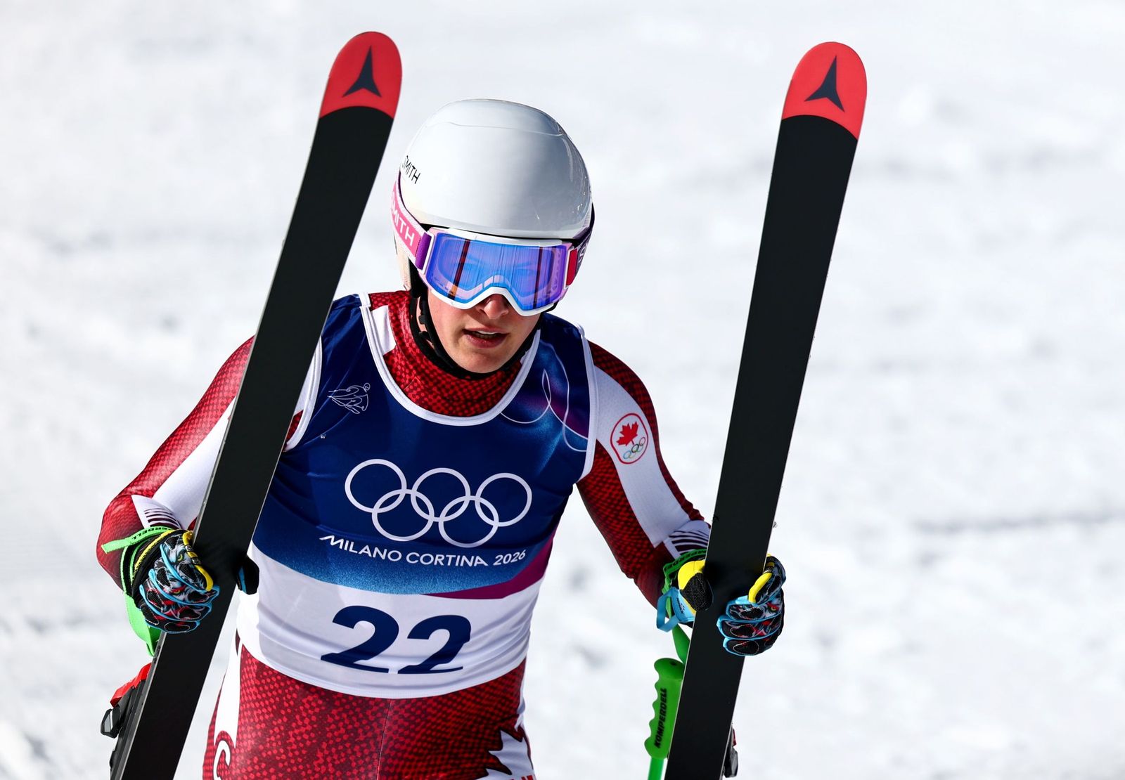 Las espectaculares fotos del descenso masculino en los Juegos Olímpicos de invierno