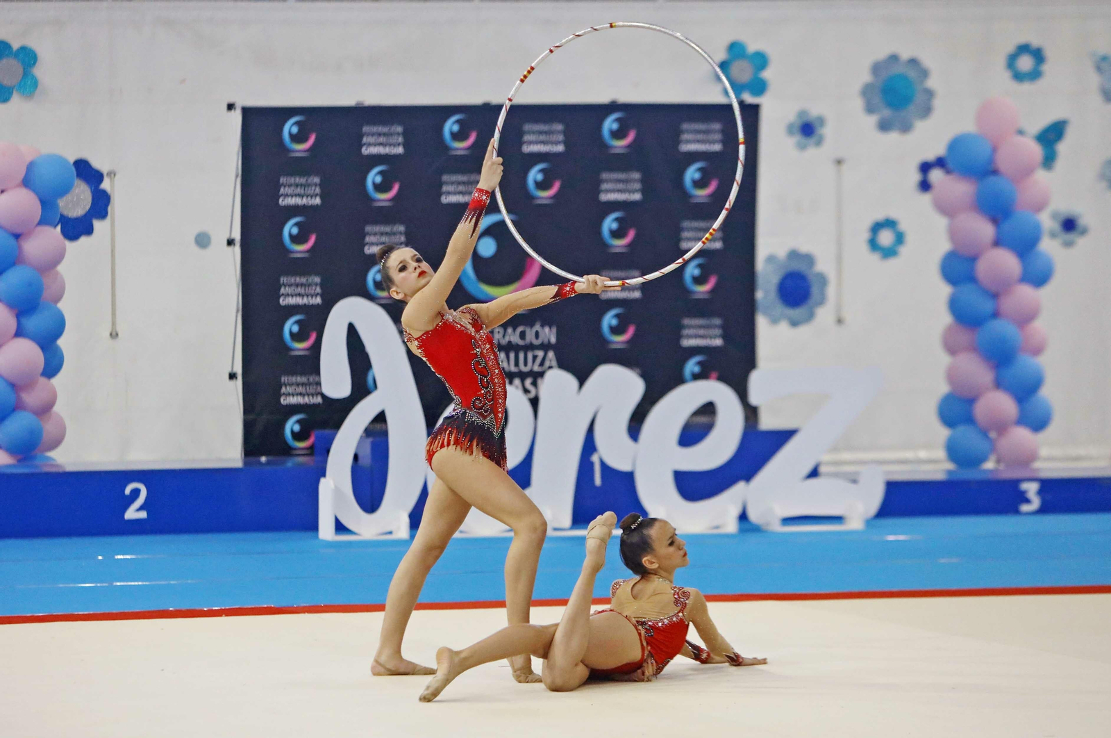 Copa Andalucía de Gimnasia Rítmica en el Palacio de Deportes