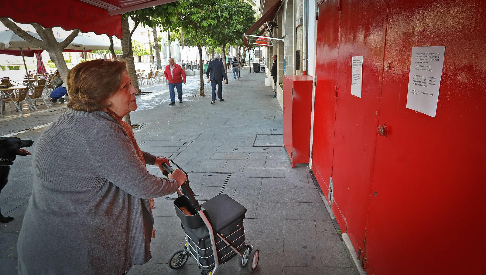 Imágenes del estado de la ciudad por la crisis del Coronavirus