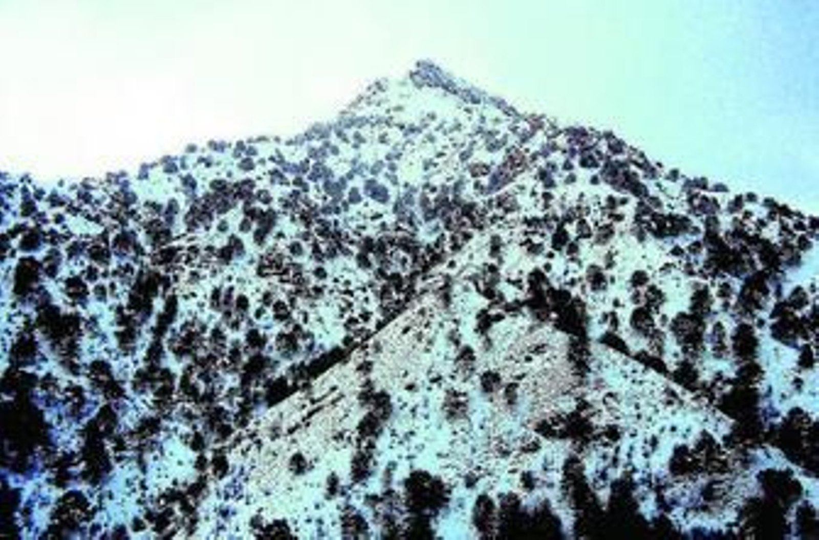 Pico del Trevenque, uno de los más singulares de Sierra Nevada.
