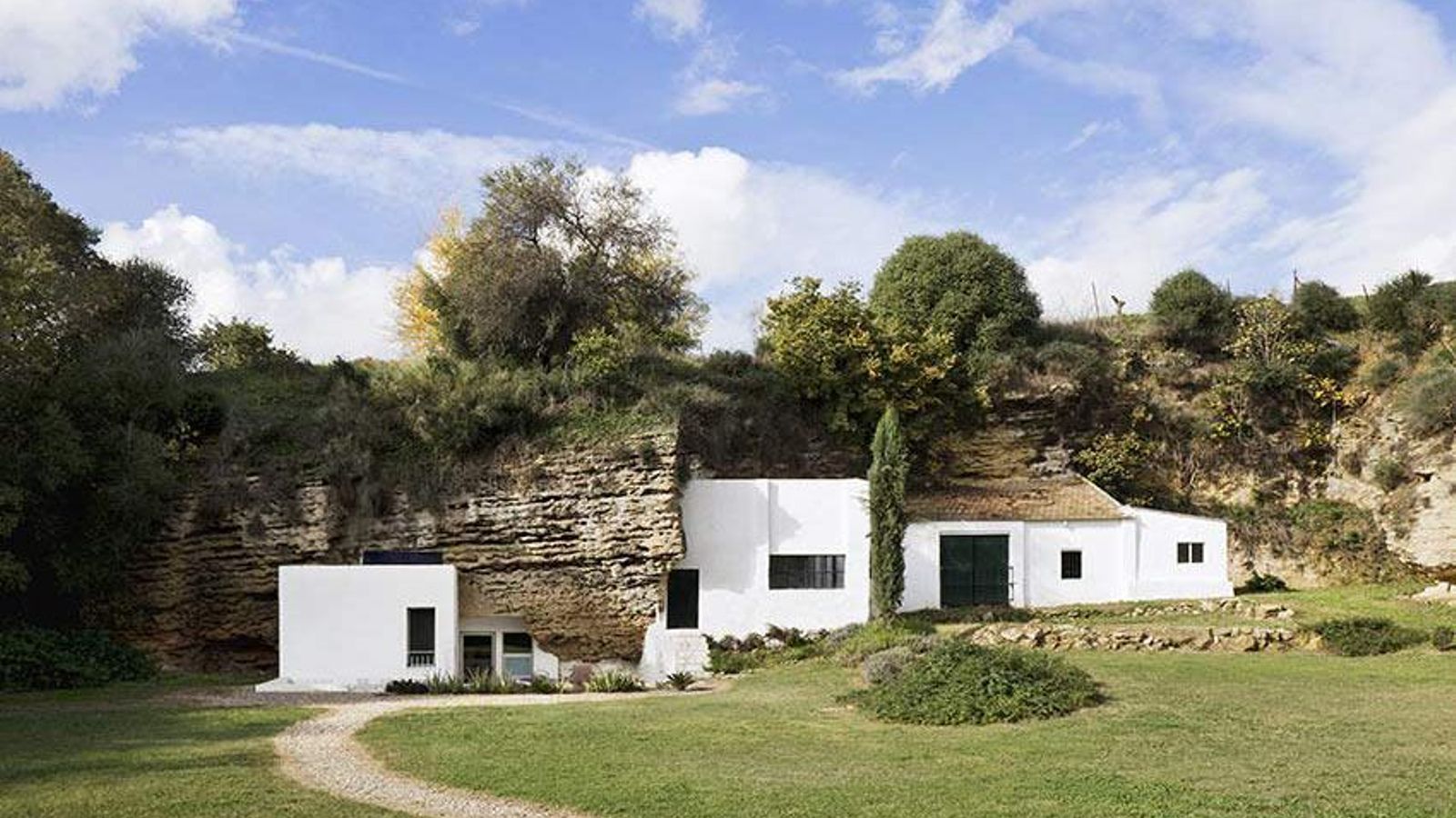 Una de las casas cueva. Una de las casas cueva.