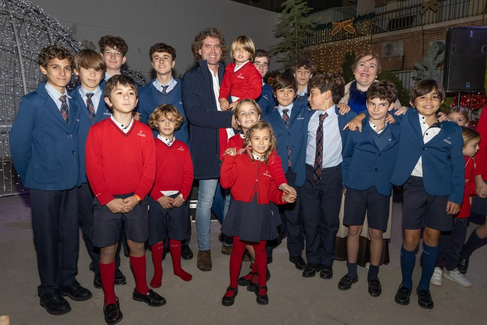 Inauguración del espectáculo de luz y sonido de la UPM