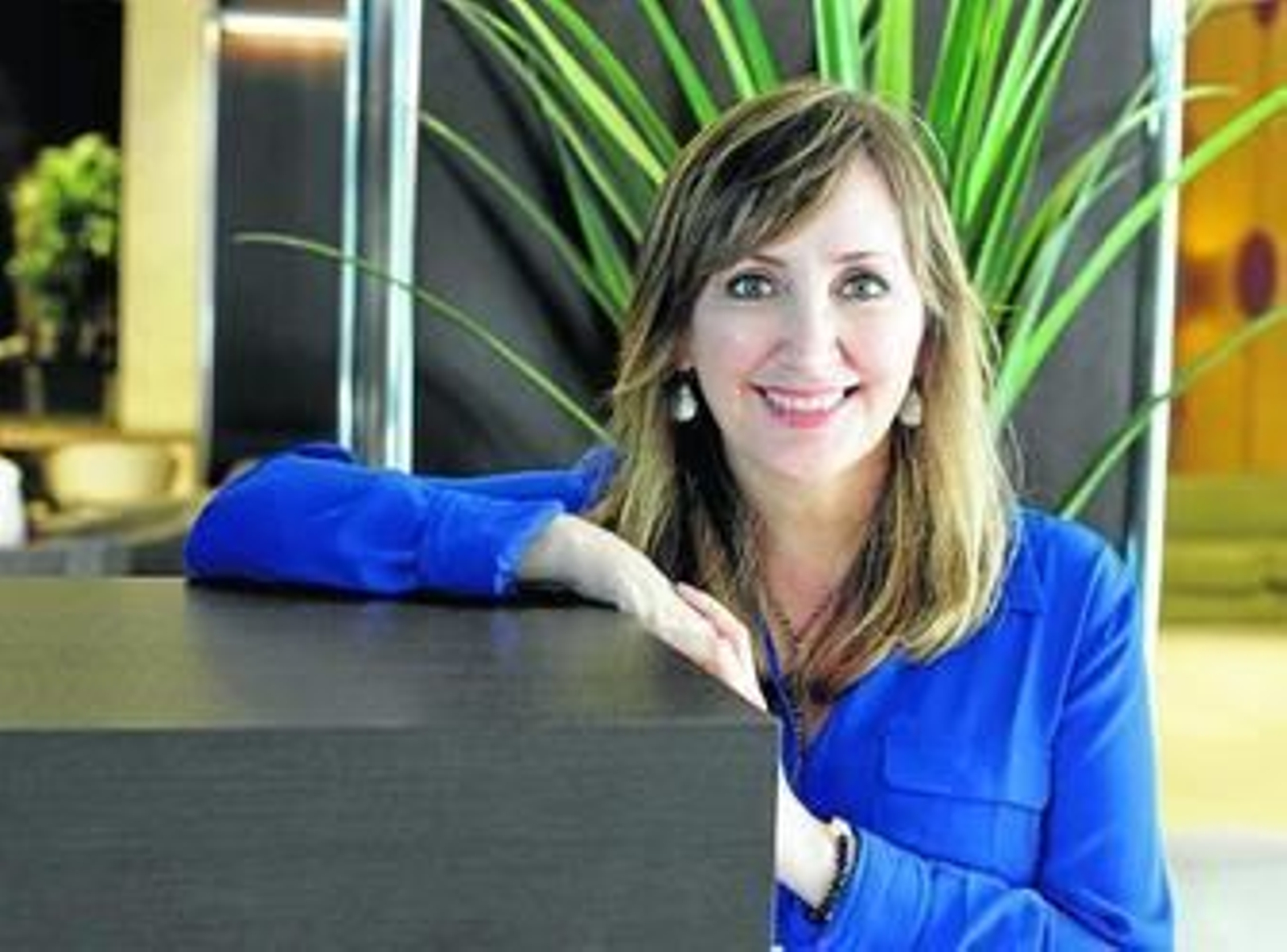 Sofía Segovia (Monterrey, 1965), esta semana en Sevilla en la presentación de 'El murmullo de las abejas'.