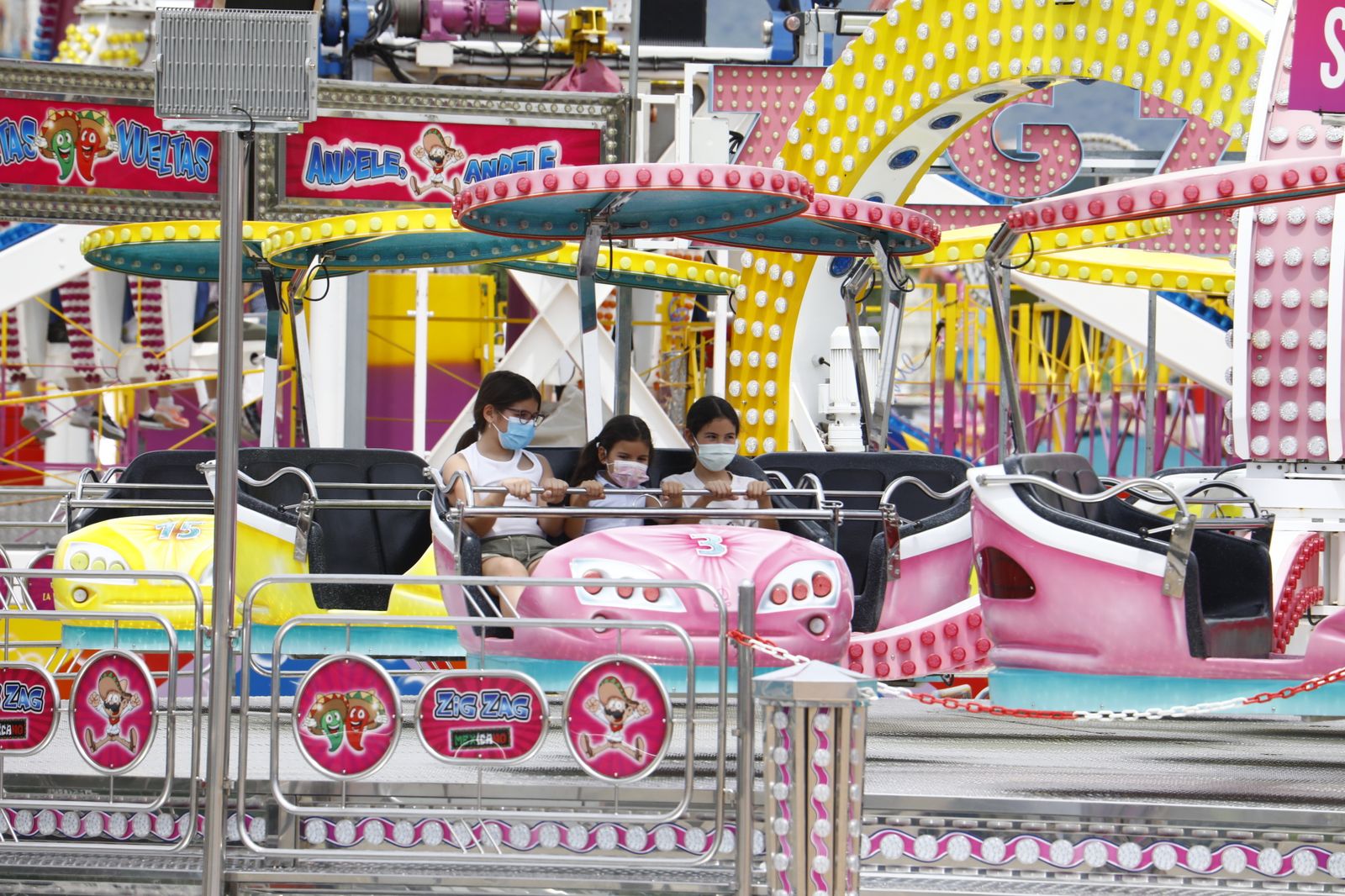 Las imágenes del segundo fin de semana de atracciones en El Arenal