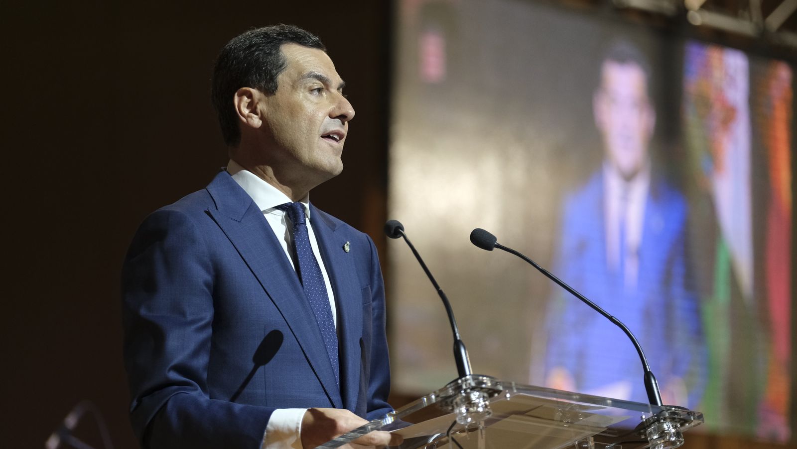 El Presidente de la Junta Juanma Moreno, inaugura el curso universitario andaluz en Almería