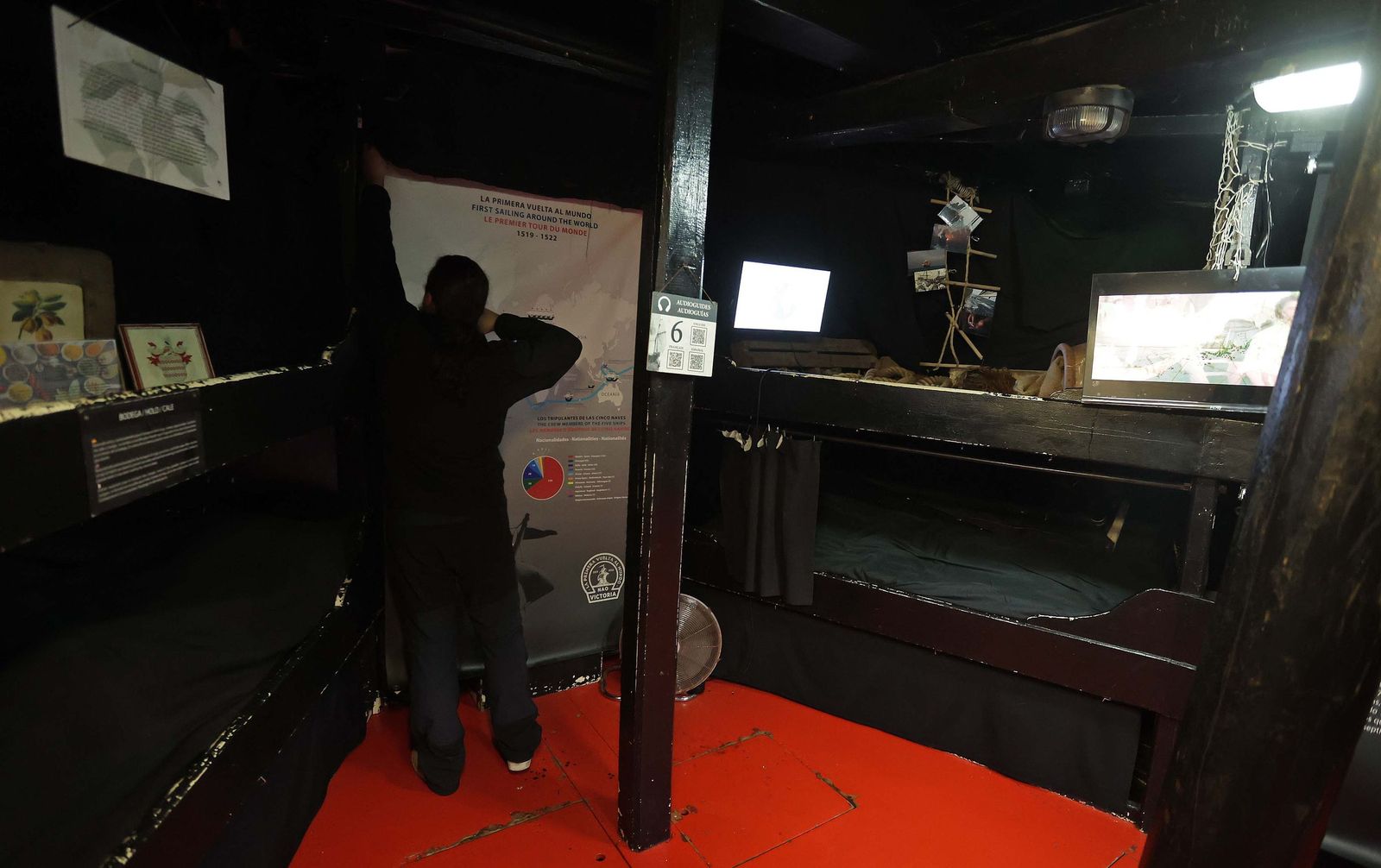 Fotos del navío Nao Victoria en Algeciras