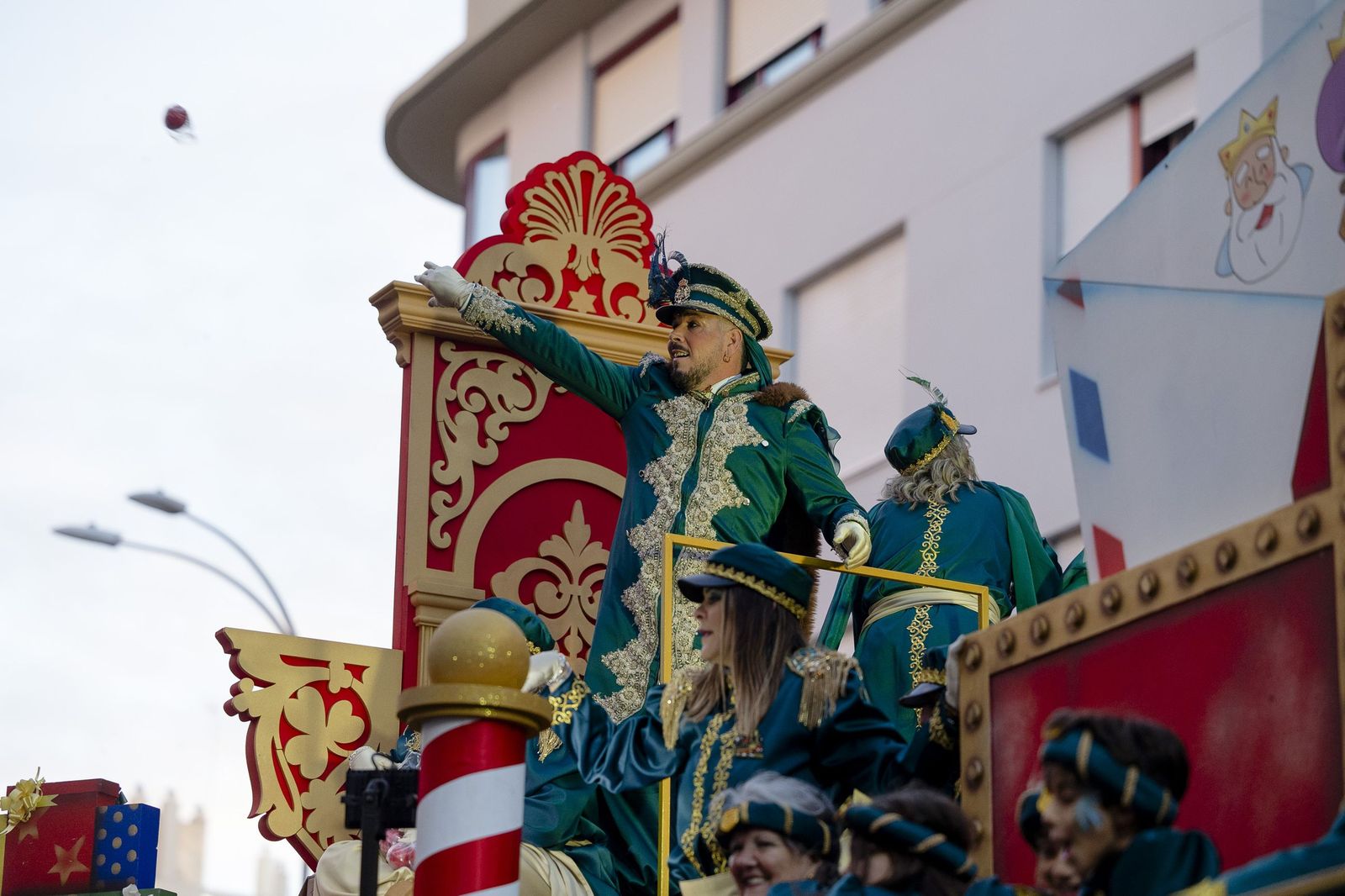Las imágenes de la cabalgata de SS.MM. los Reyes Magos en Cádiz