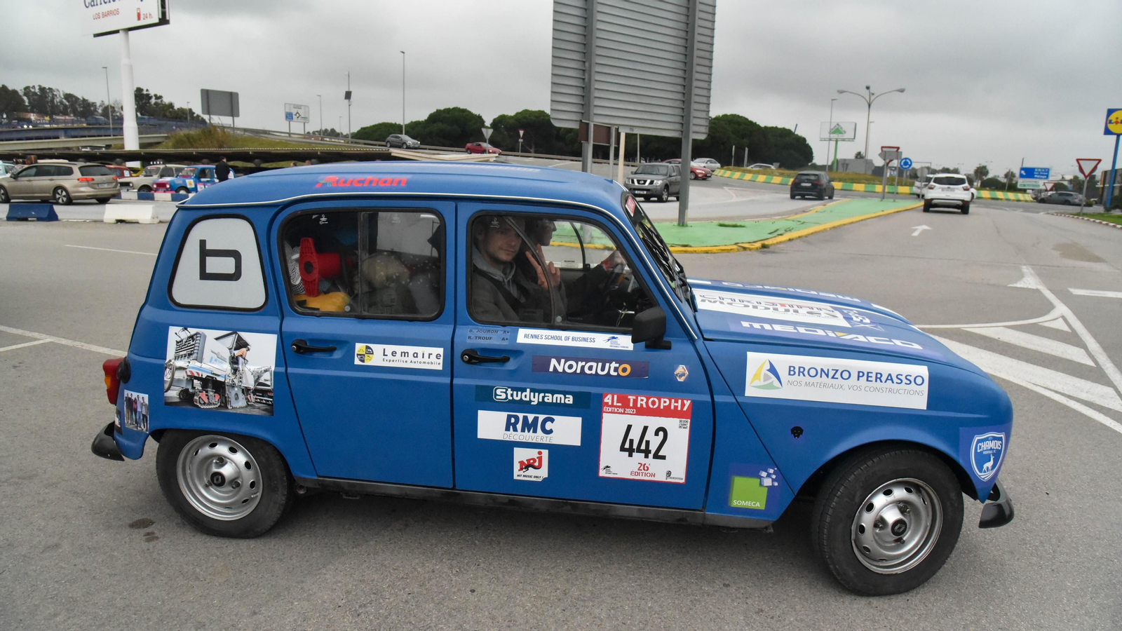 4L Trophy a su paso por el Campo de Gibraltar