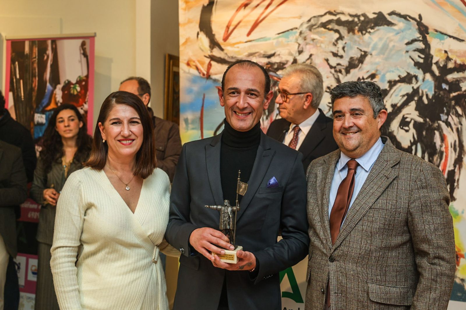 Fotografías de la exposición de ámbito taurino 'Miradas, trazos y estilo'. En el Museo de Huelva