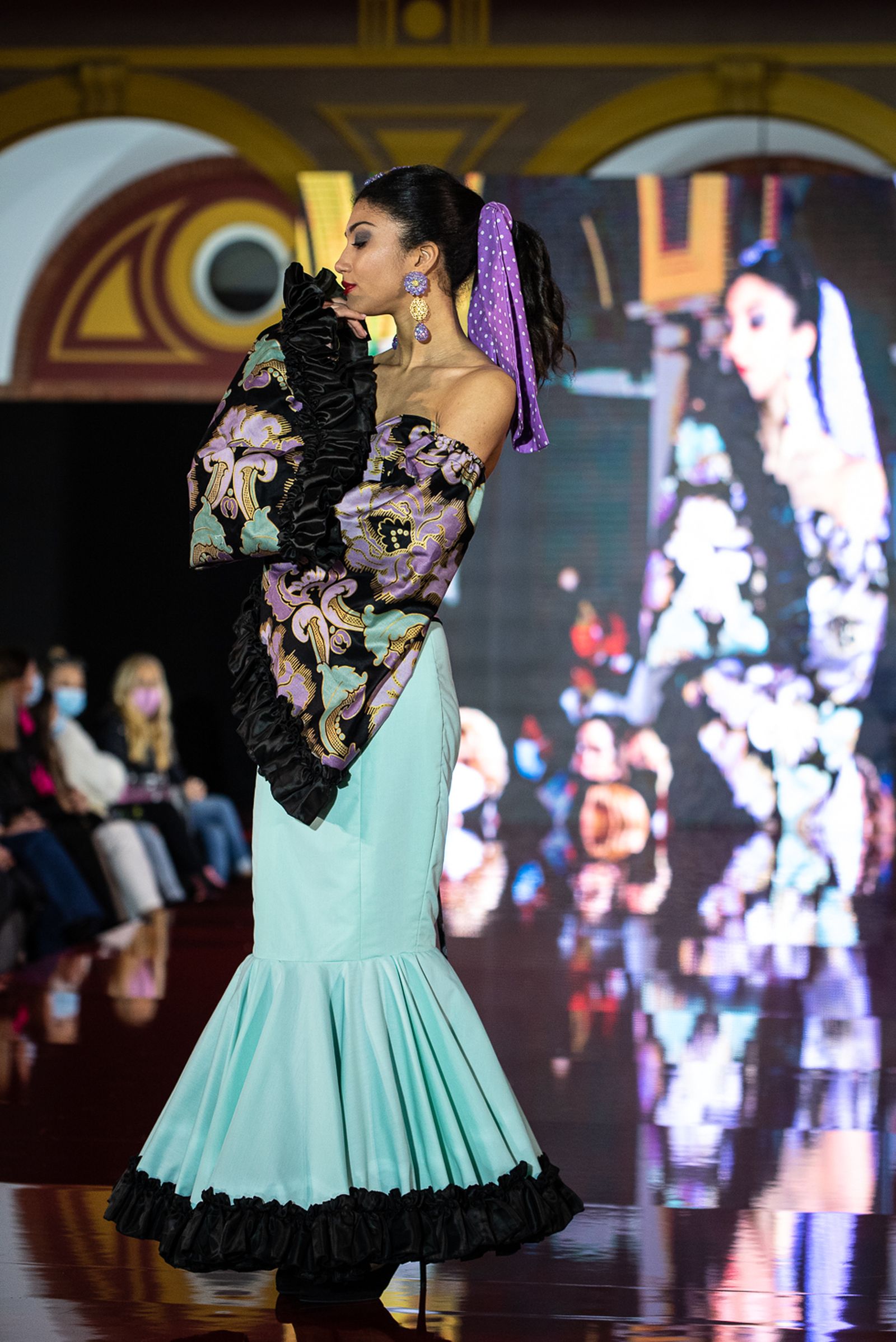 Imágenes de la pasarela de moda ‘Huelva Flamenca 2022’