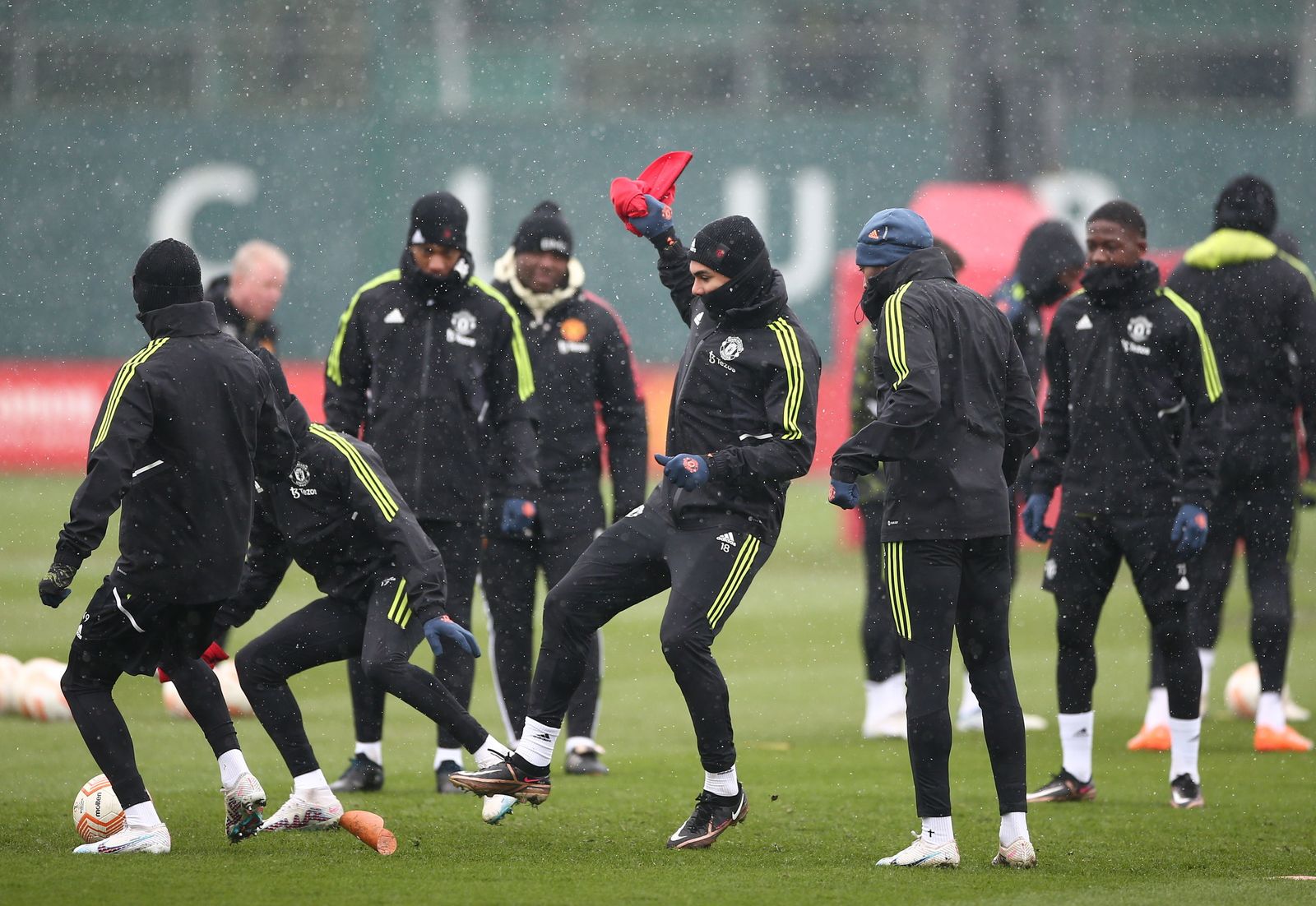 Las fotos previas del Manchester United - Betis