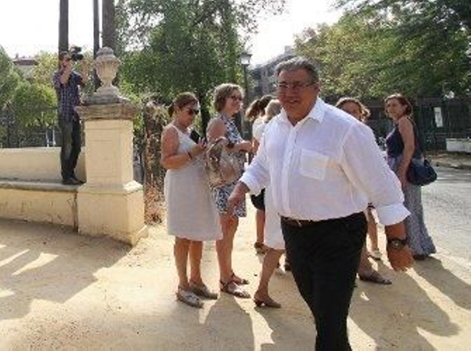 Zoido señala el vandalismo como la causa del mal estado de los árboles