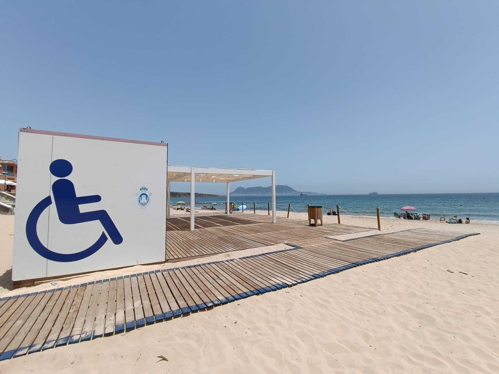 Getares, una playa accesible en Algeciras