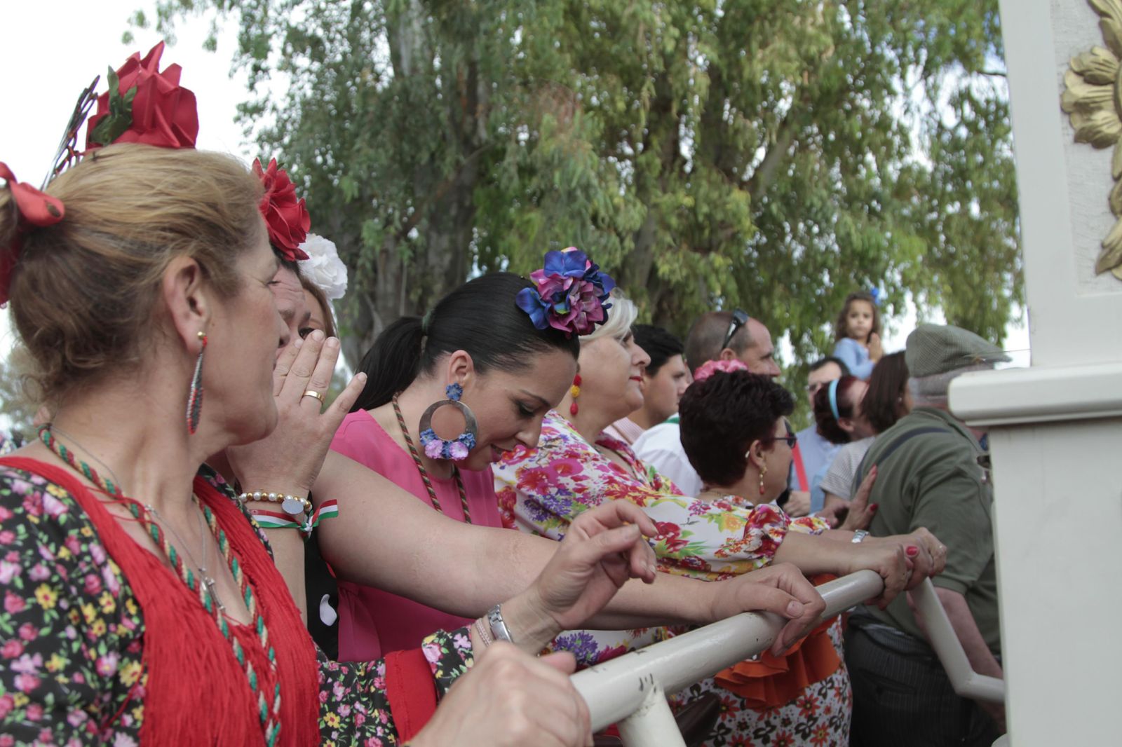 Hermandades cruzando el río Guadalquivir por Coria, en imágenes