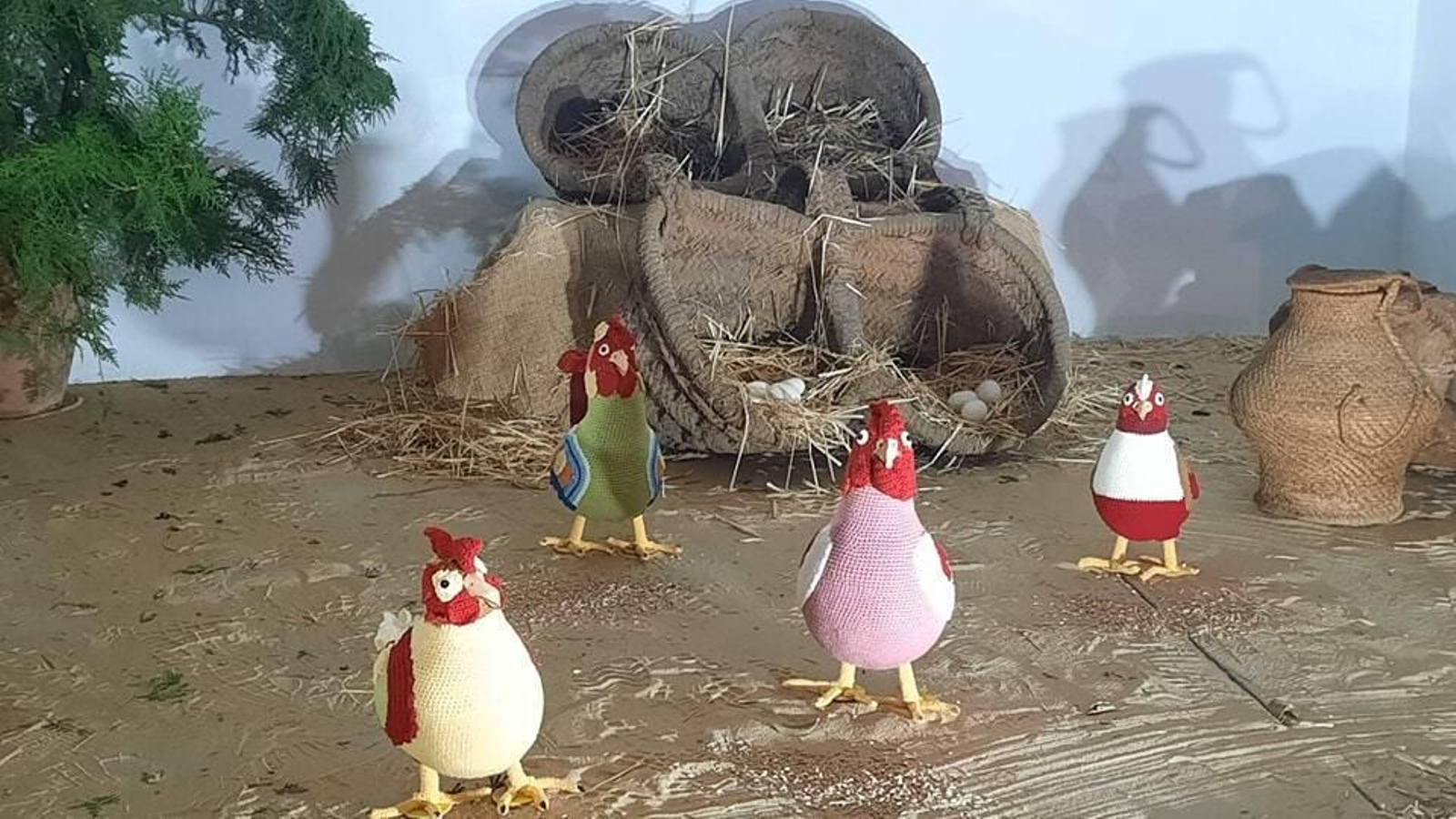 Así es el belén de amigurumi de Valsequillo, uno de los más originales de Córdoba