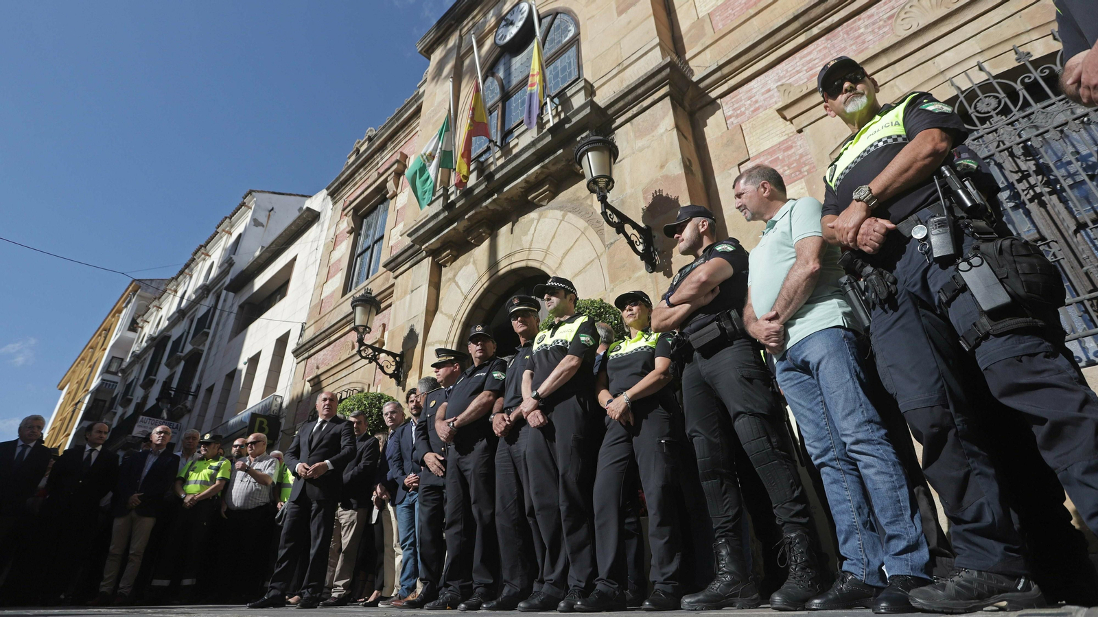 Concentración por la muerte de Fermín Cabezas