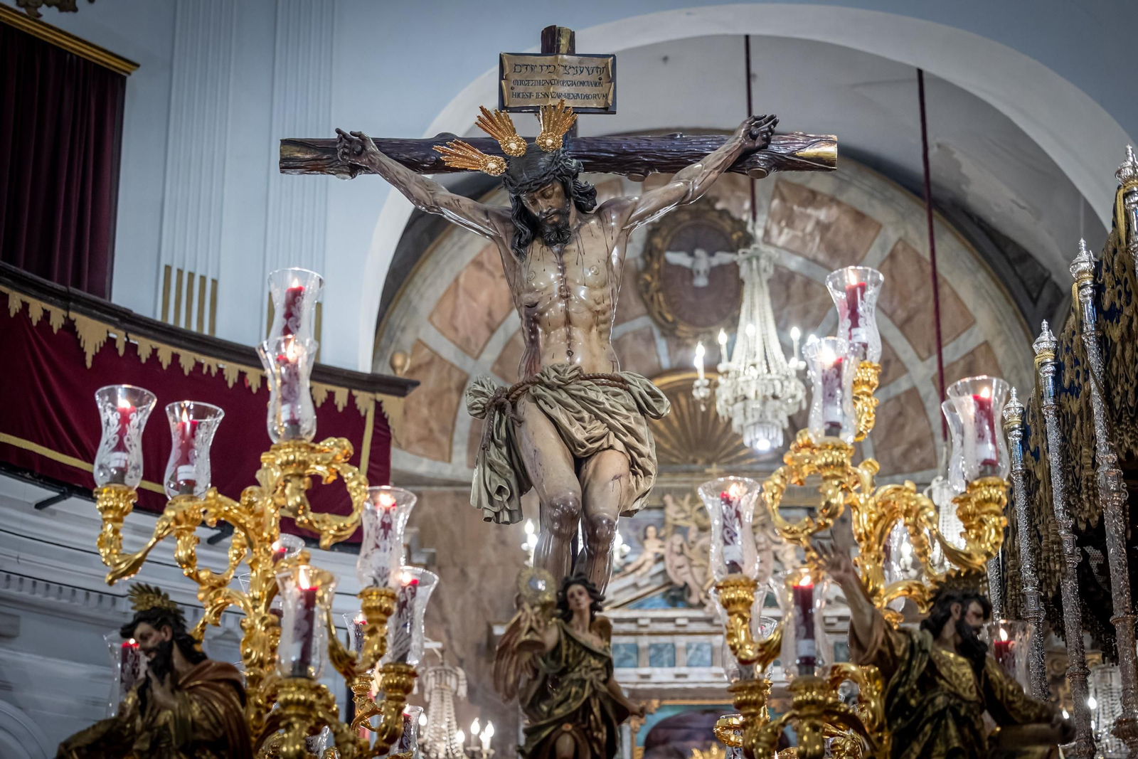Las imágenes de la cofradía de La Palma en la Semana Santa de Cádiz de 2024