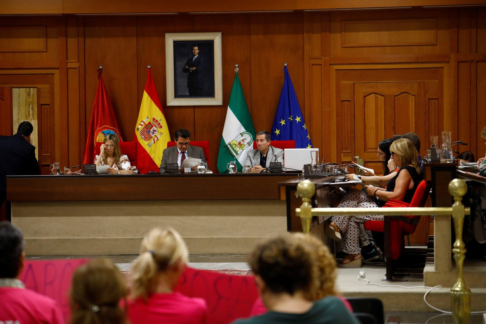 Pleno de julio en el que se aprobó el presupuesto de manera inicial.