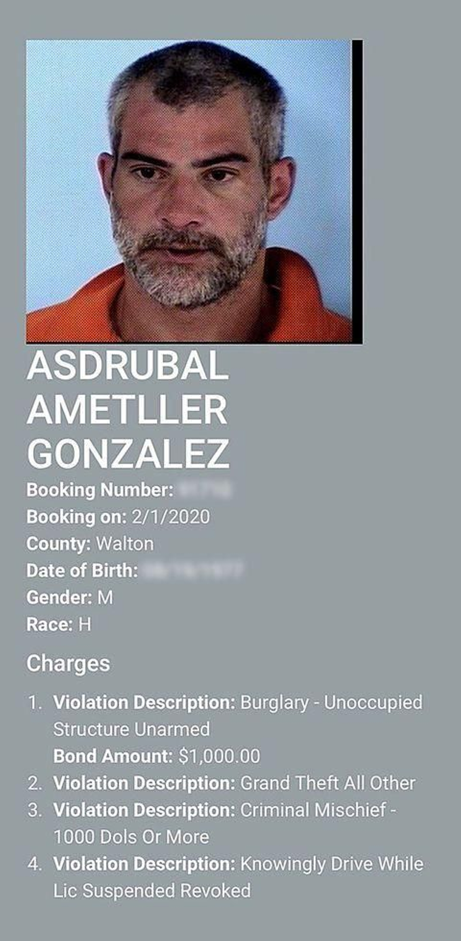 Asdrúbal Ametller, en una imagen reciente.