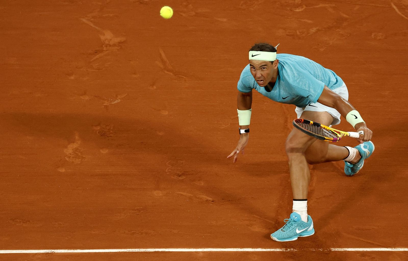 Las fotos del adiós de Nadal en Roland Garros