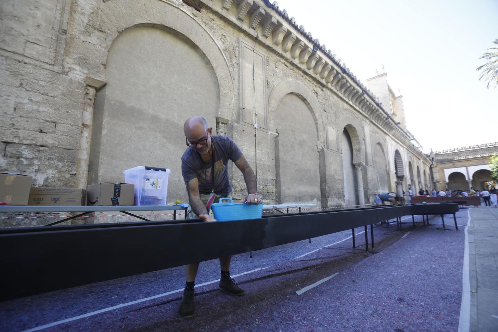 El montaje del Festival Flora, en imágenes