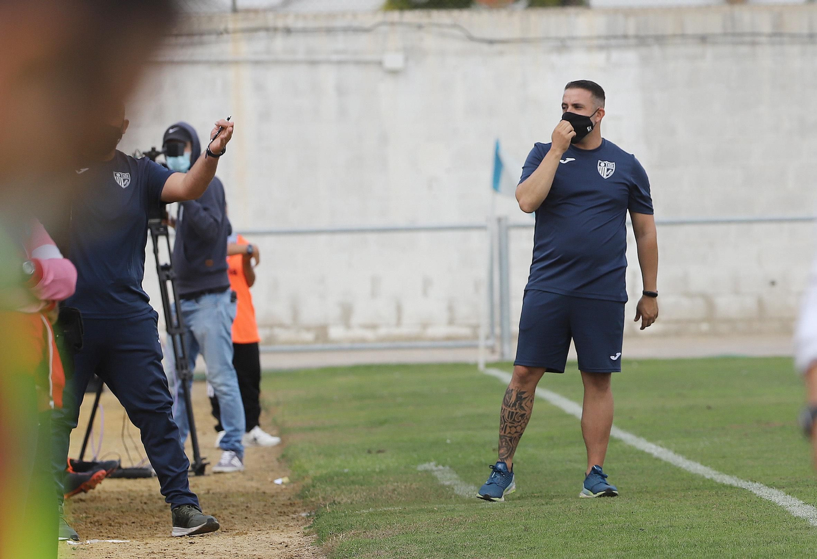 Imágenes del partido Xerez CD - Conil