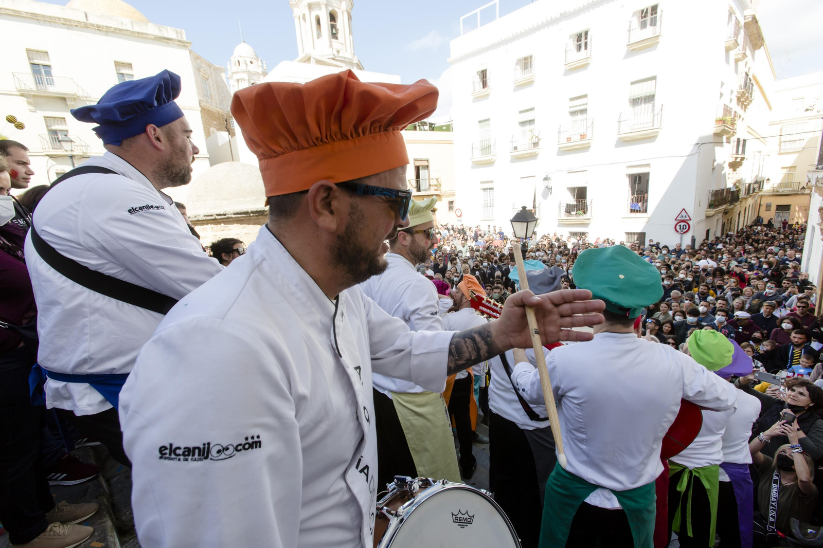 Lunes del Carnaval ilegal de Cádiz
