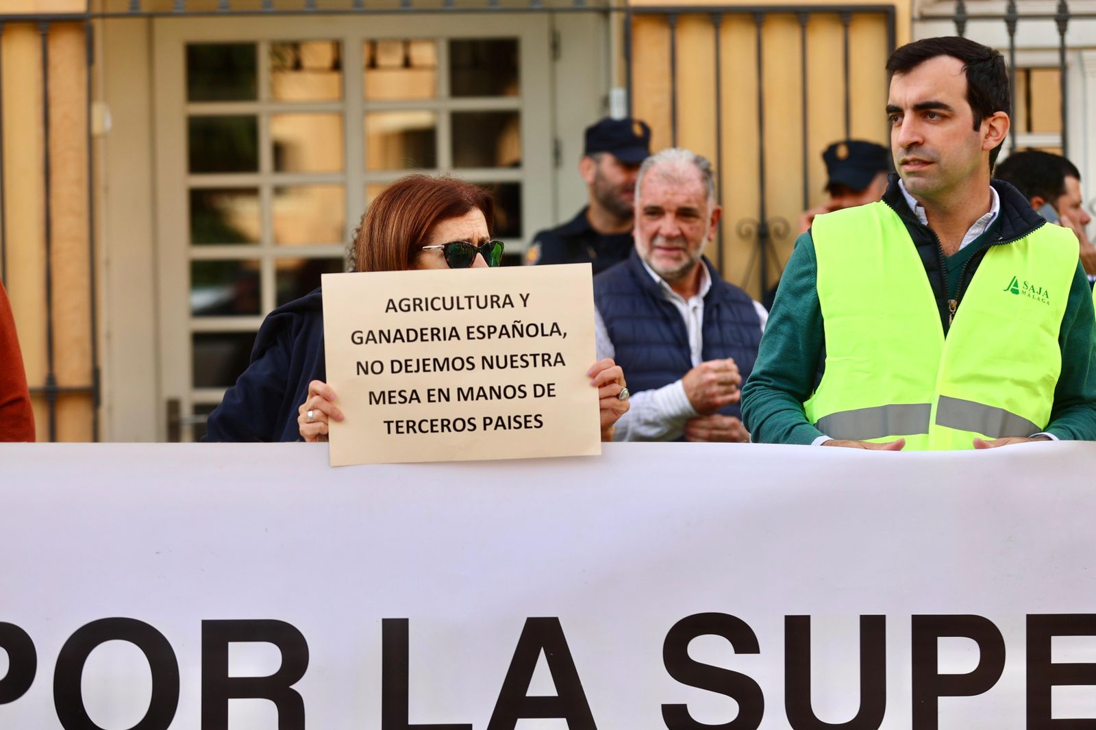 Vuelven los tractores a Málaga, las fotos de la protesta