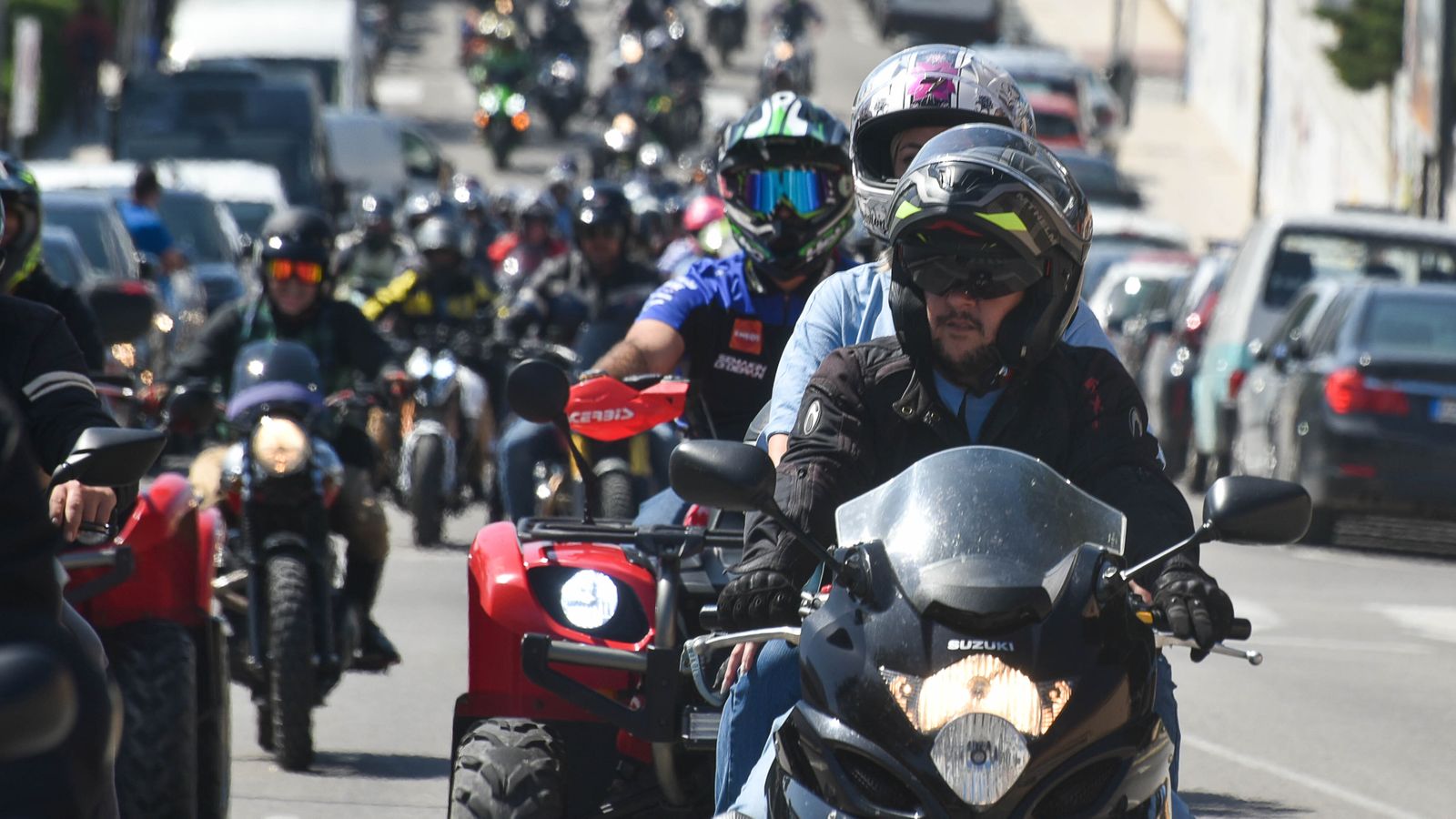 Fotos de XXIV Fiesta Motera Jaro's y lebana a su paso por Tarifa
