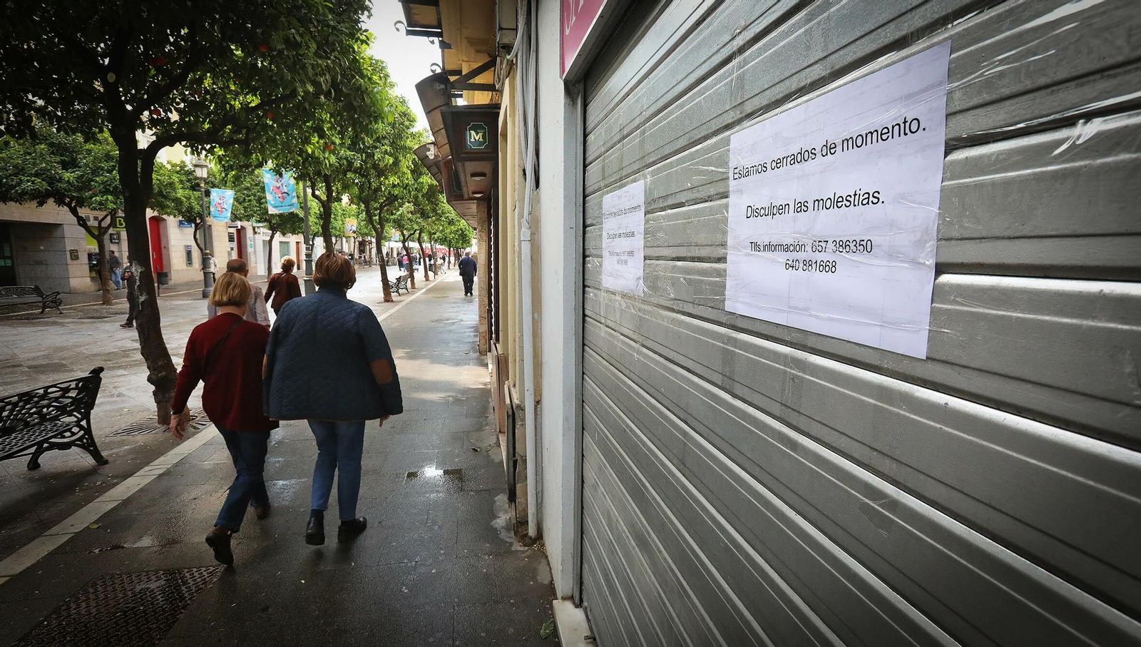 Imágenes del estado de la ciudad por la crisis del Coronavirus