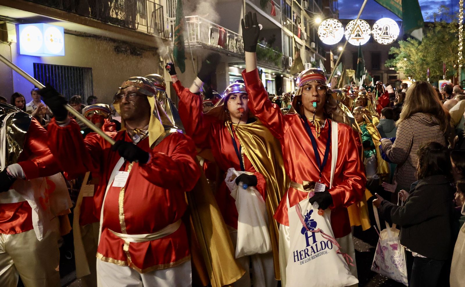 Las fotos del Heraldo Real en Los Remedios