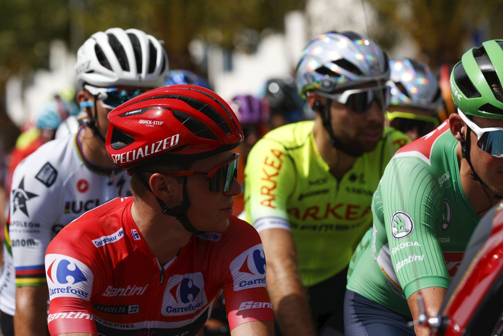 Las fotos de la etapa de la Vuelta que acabó en Sierra Bermeja