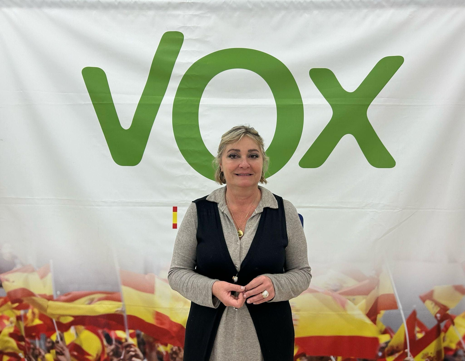 La concejal de VOX en el Ayuntamiento de Almería, Ana Morales
