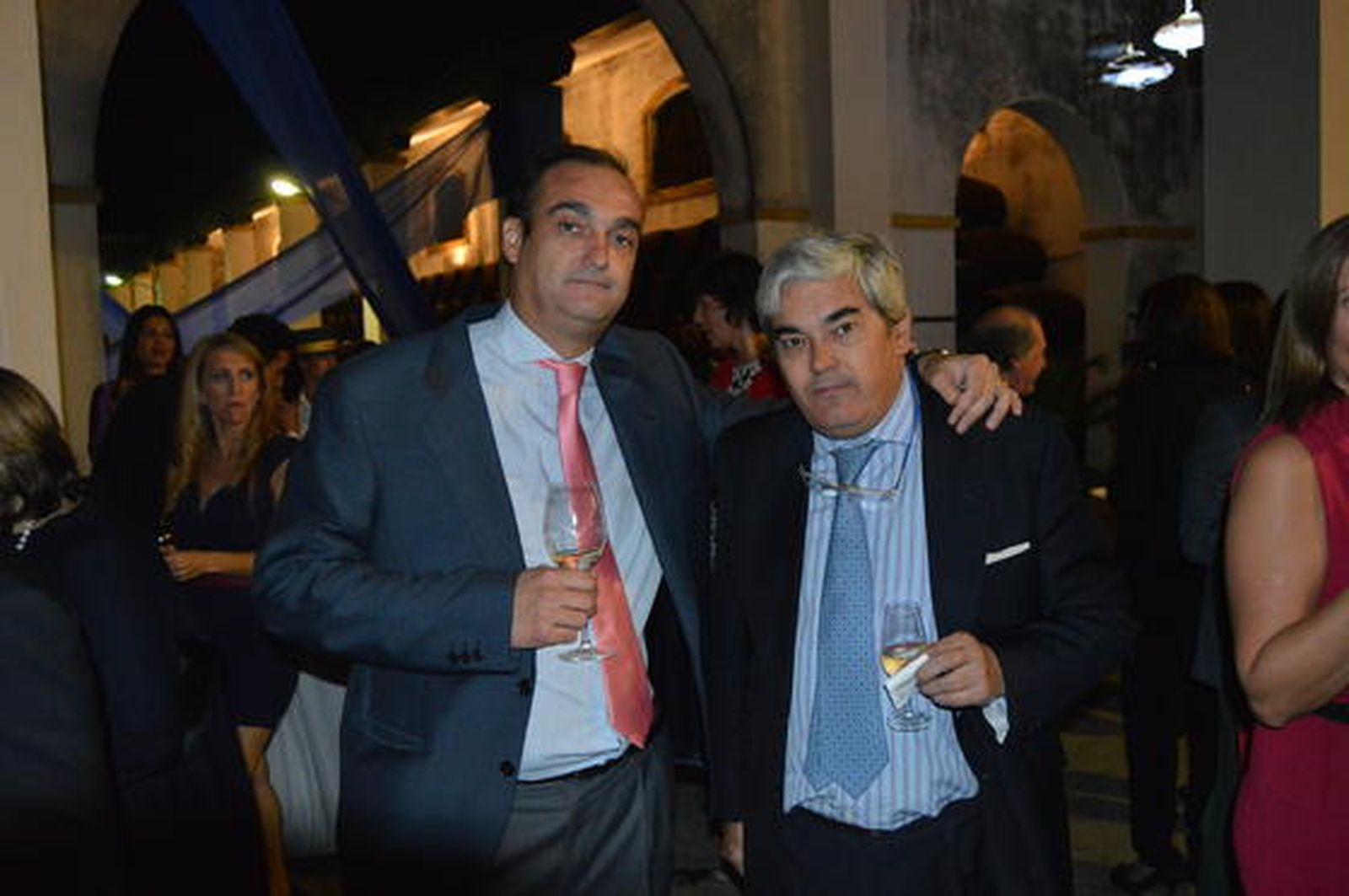 Isaac y Jesús Barbadillo, durante el evento.

Foto: Ignacio Casas de Ciria