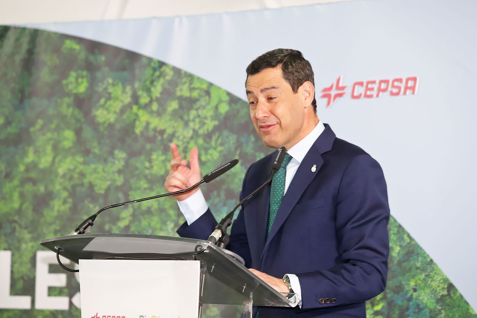 Presentación de la nueva planta de biocombustibles de segunda generación  de Cepsa en Palos de la Frontera (Huelva)