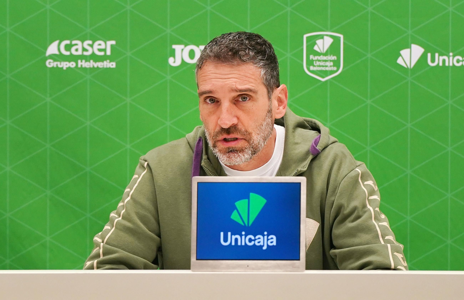 Ibon, en la previa del Andorra-Unicaja.