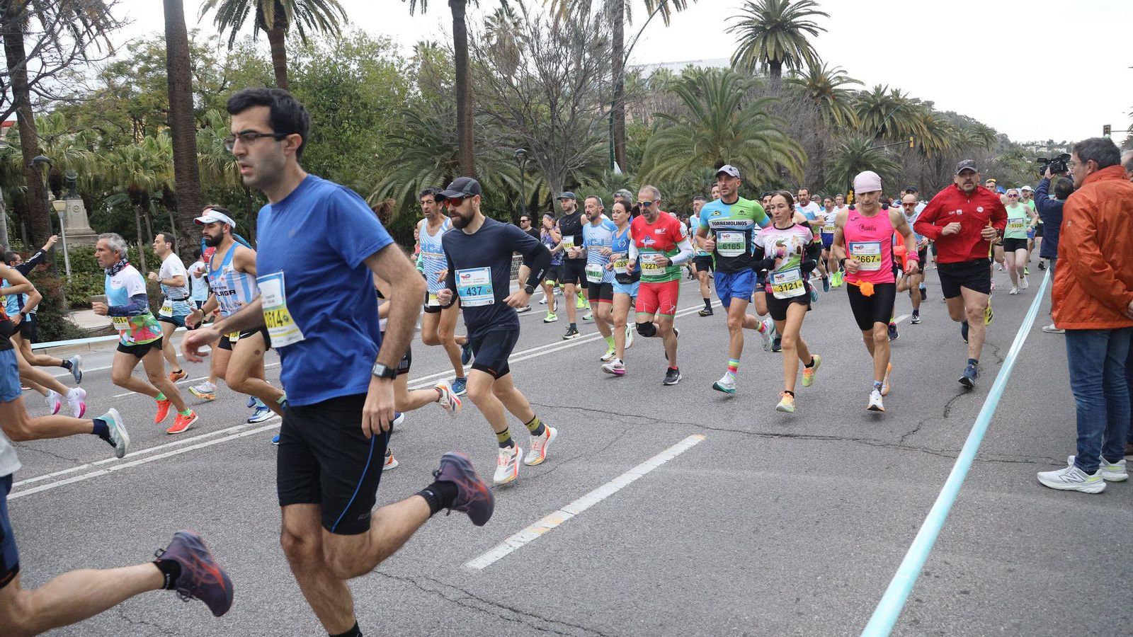 La Media Maratón de Málaga 2025, en fotos