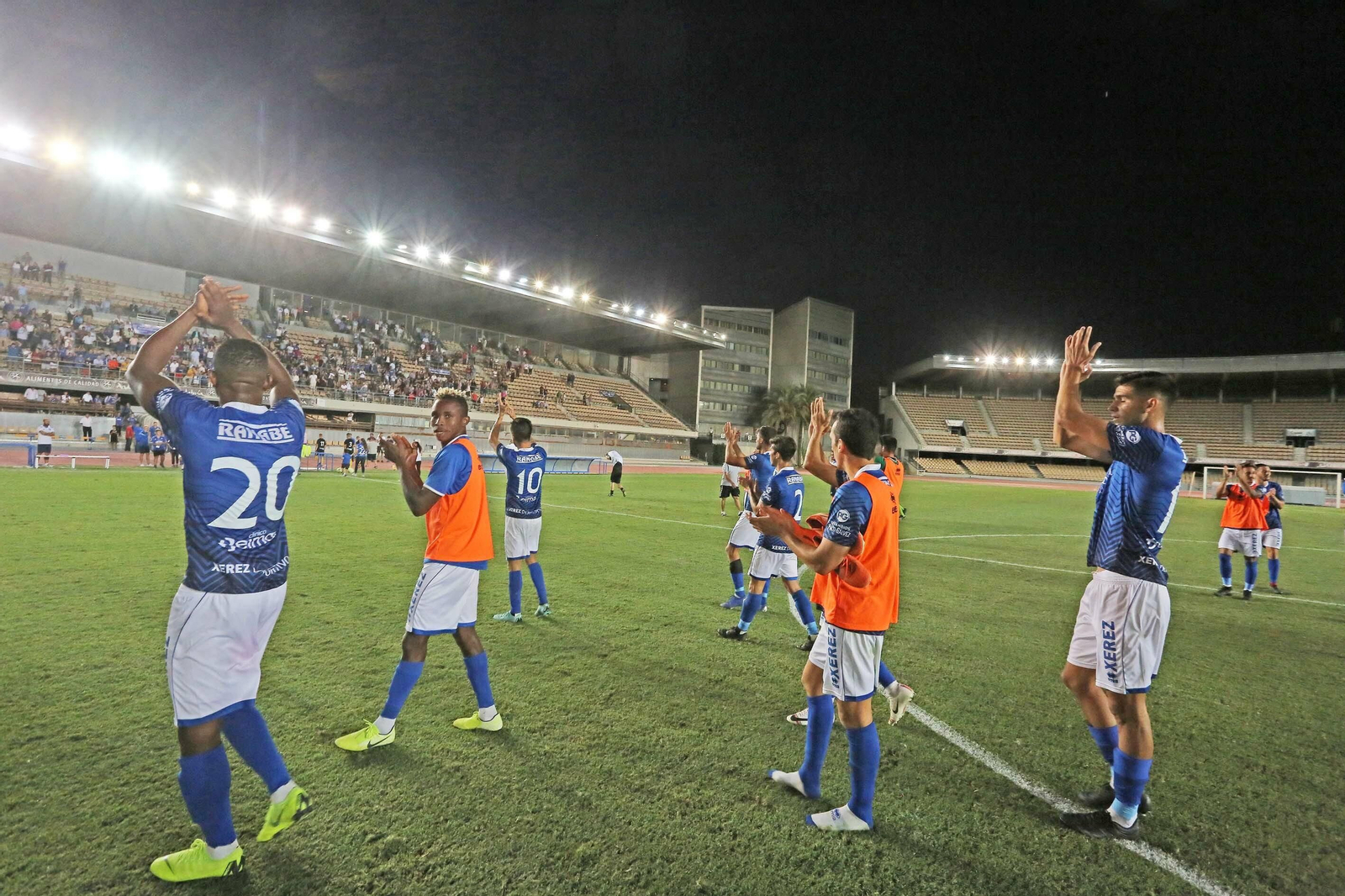 Imágenes de la victoria del Xerez Deportivo F.C. sobre  el San Roque de Lepe(2-1)