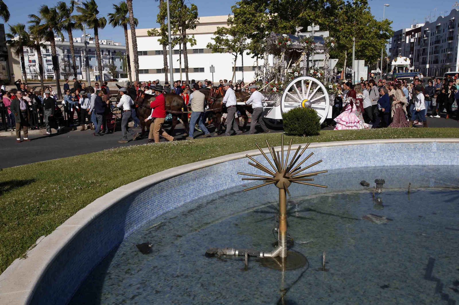 Salida de la hermandad de Isla Cristina