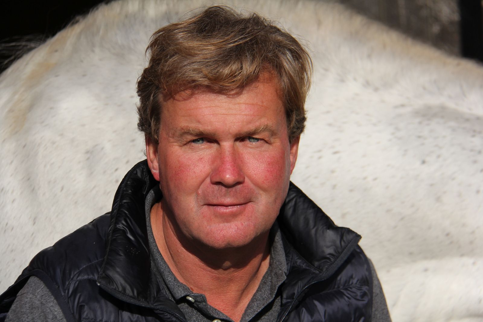 Fermín Bohórquez Domecq en Fuente Rey, después de repasar la corrida de toros que se va a lidiar el jueves en la corrida del arte ecuestre, en la que rejoneará juntos a los Hermoso de Mendoza.